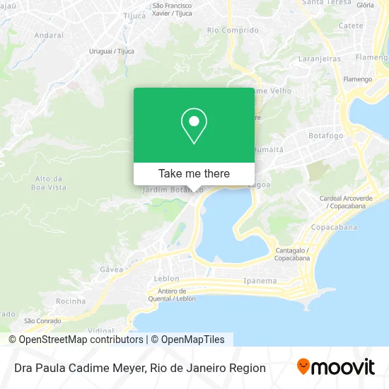 Dra Paula Cadime Meyer map