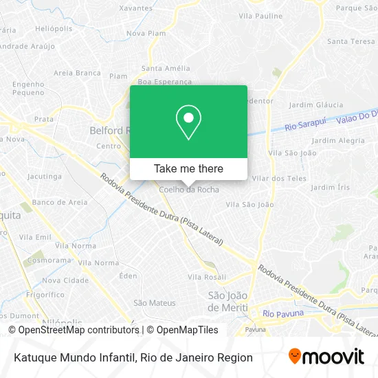Katuque Mundo Infantil map