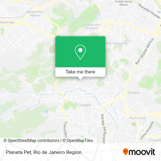 Planeta Pet map