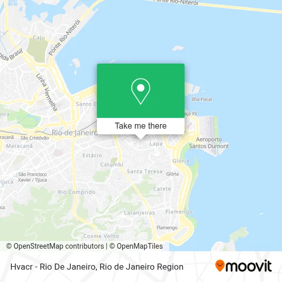 Hvacr - Rio De Janeiro map