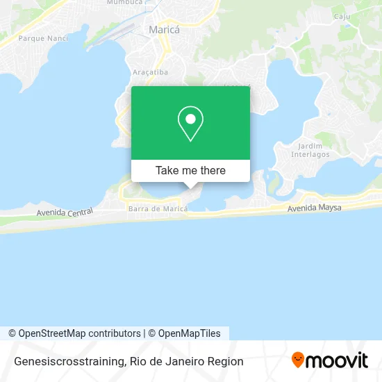 Genesiscrosstraining map