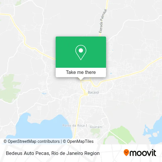 Bedeus Auto Pecas map