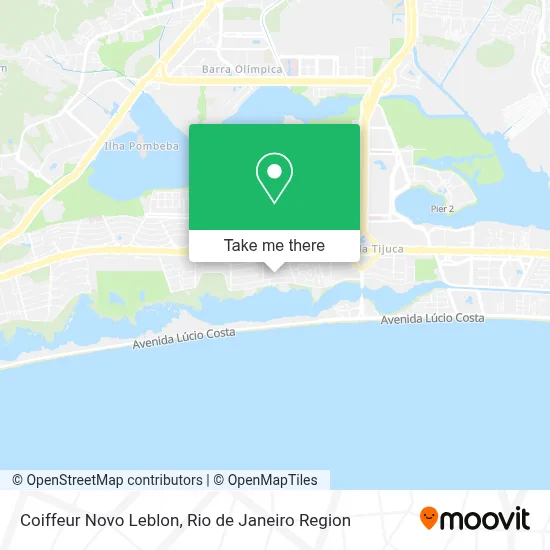 Coiffeur Novo Leblon map