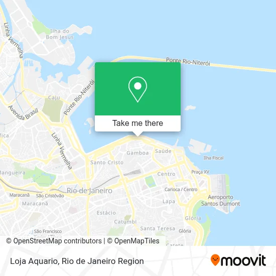 Loja Aquario map