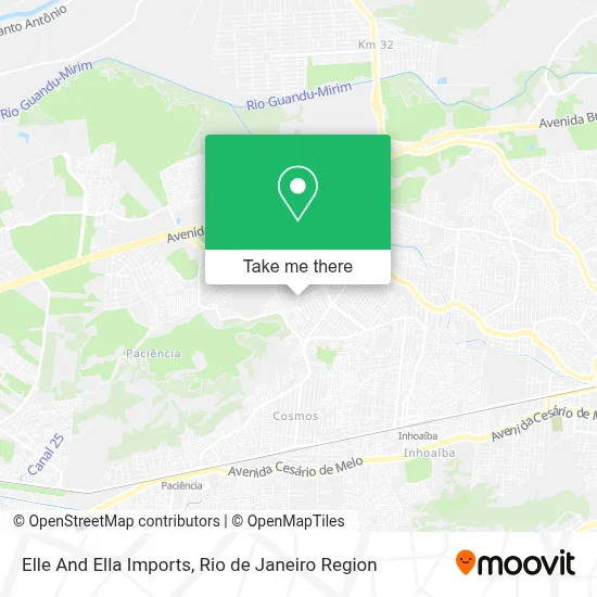 Elle And Ella Imports map