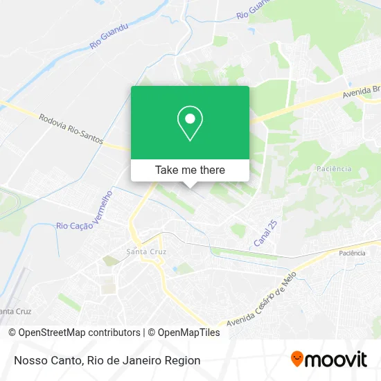 Nosso Canto map