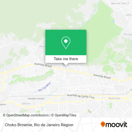 Choko Brownie map