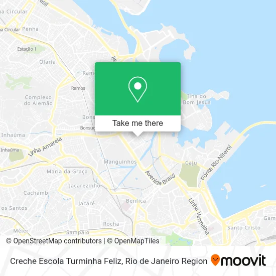 Creche Escola Turminha Feliz map