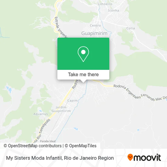 My Sisters Moda Infantil map