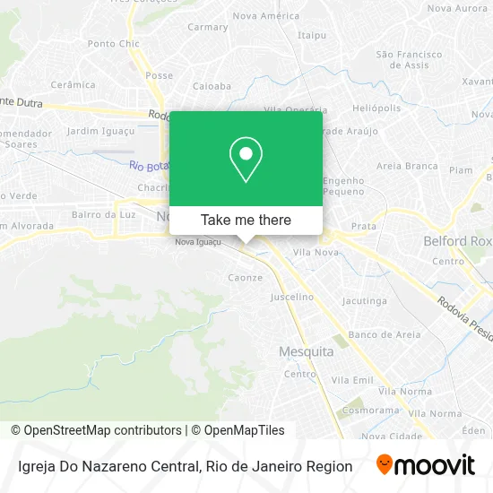 Igreja Do Nazareno Central map
