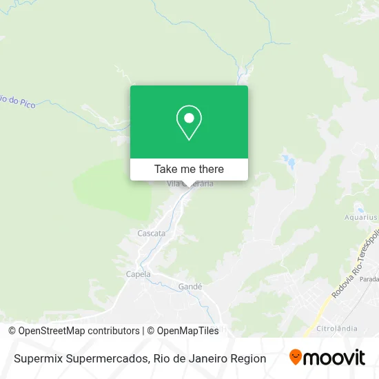 Supermix Supermercados map