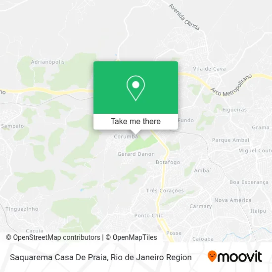 Saquarema Casa De Praia map