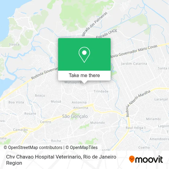 Chv Chavao Hospital Veterinario map