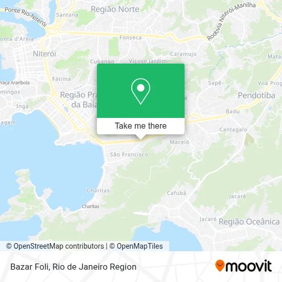 Bazar Foli map