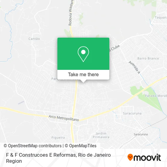F & F Construcoes E Reformas map