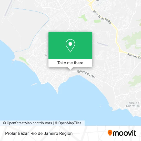 Prolar Bazar map