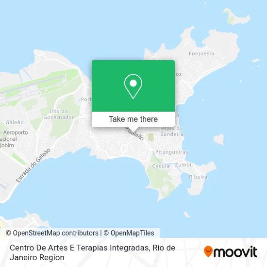 Centro De Artes E Terapias Integradas map