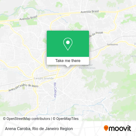 Arena Caroba map