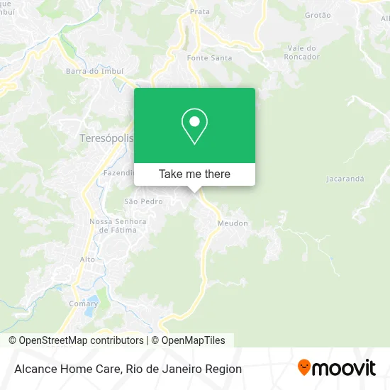 Alcance Home Care map