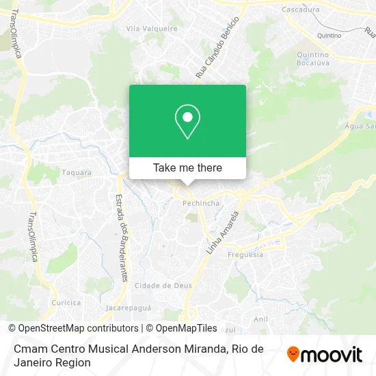 Cmam Centro Musical Anderson Miranda map