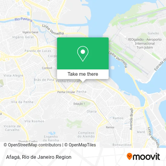 Afagá map