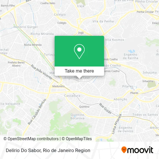 Delírio Do Sabor map