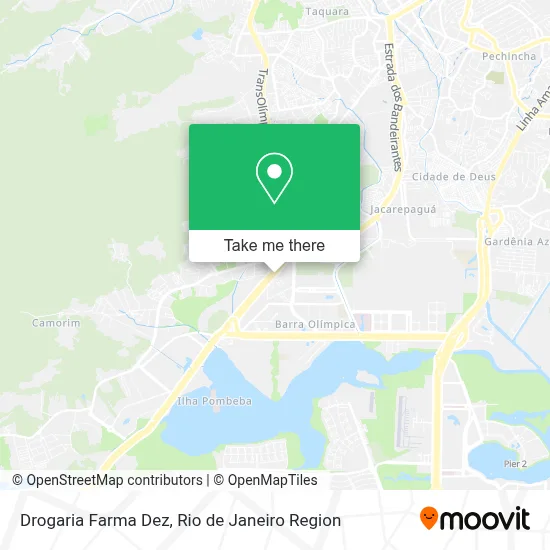 Drogaria Farma Dez map