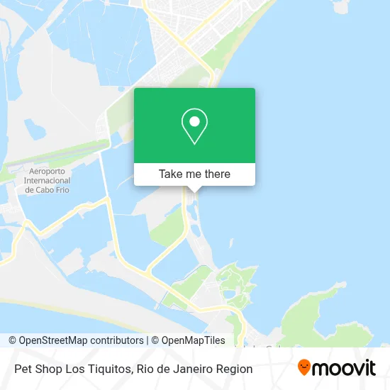 Pet Shop Los Tiquitos map