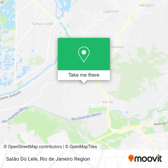 Salão Do Lele map
