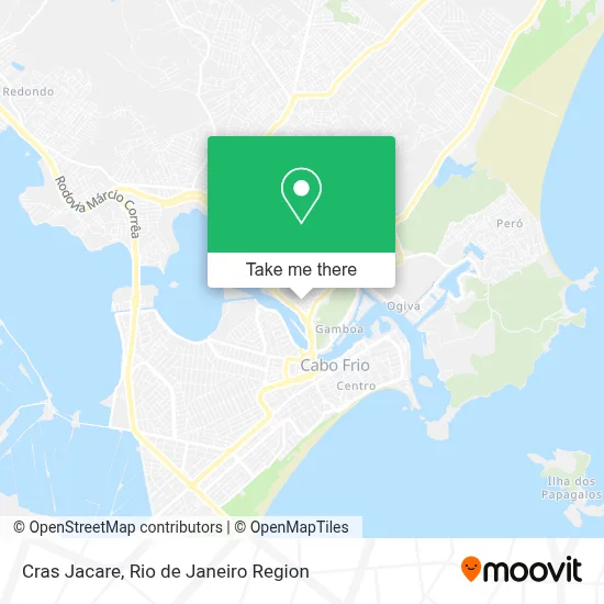 Cras Jacare map