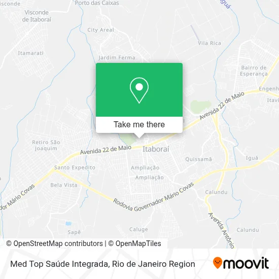 Med Top Saúde Integrada map