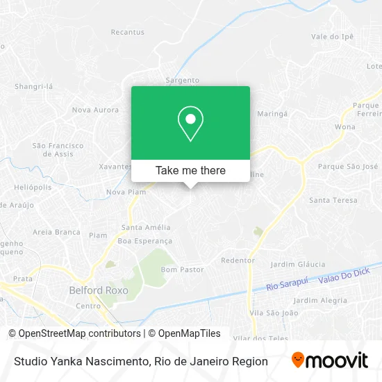 Studio Yanka Nascimento map