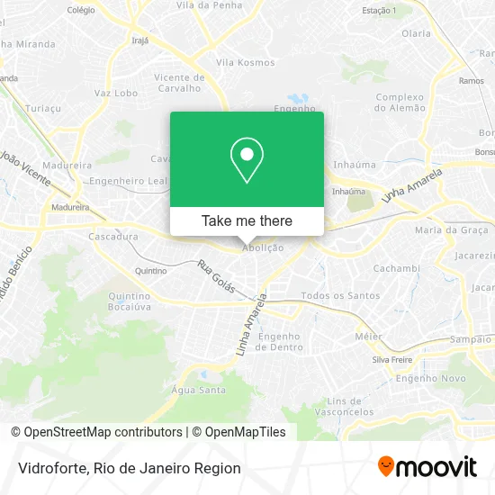 Vidroforte map
