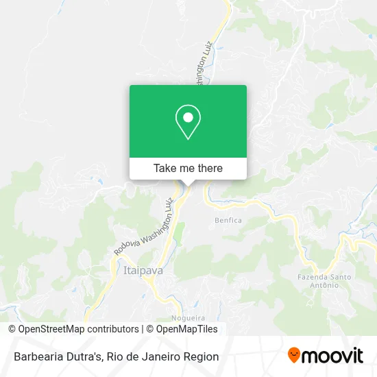 Barbearia Dutra's map