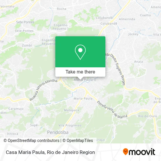 Casa Maria Paula map