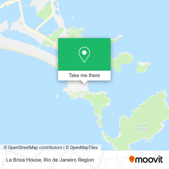 La Brisa House map