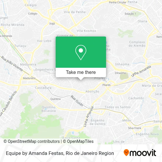 Equipe by Amanda Festas map