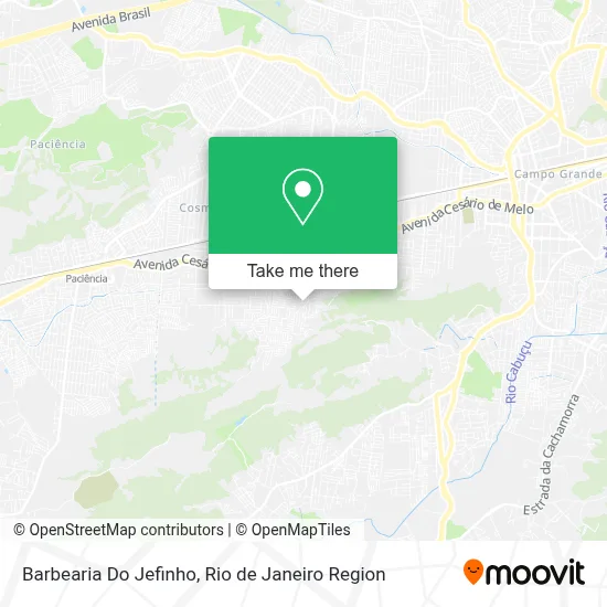 Barbearia Do Jefinho map