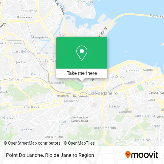 Point Do Lanche map