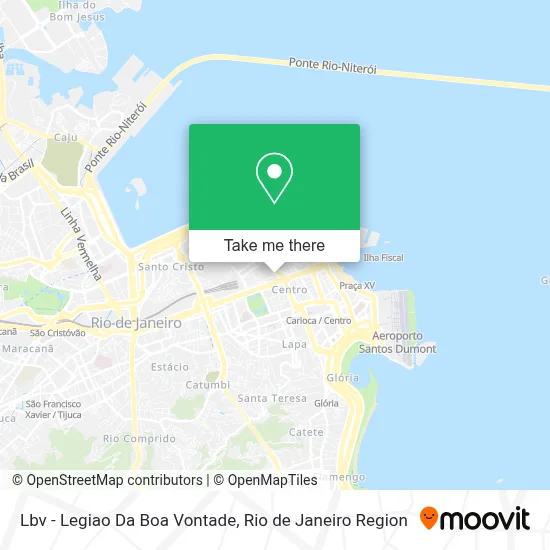 Lbv - Legiao Da Boa Vontade map