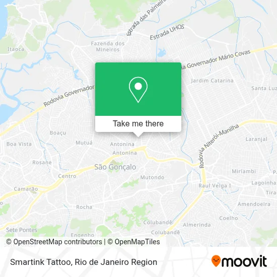 Smartink Tattoo map