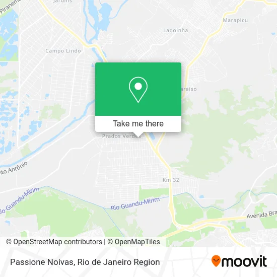 Passione Noivas map