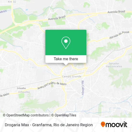 Drogaria Max - Granfarma map