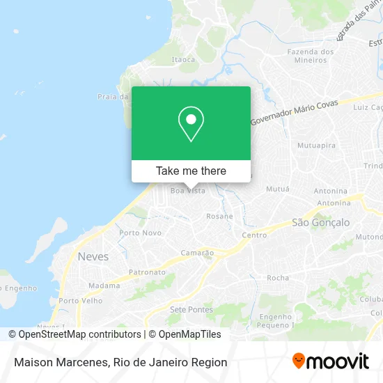 Maison Marcenes map
