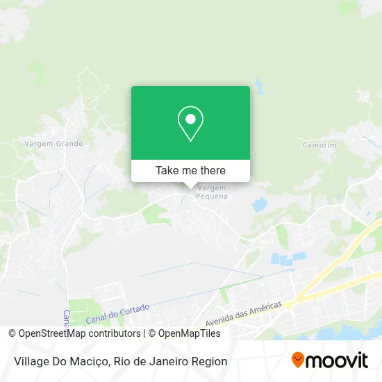 Village Do Maciço map
