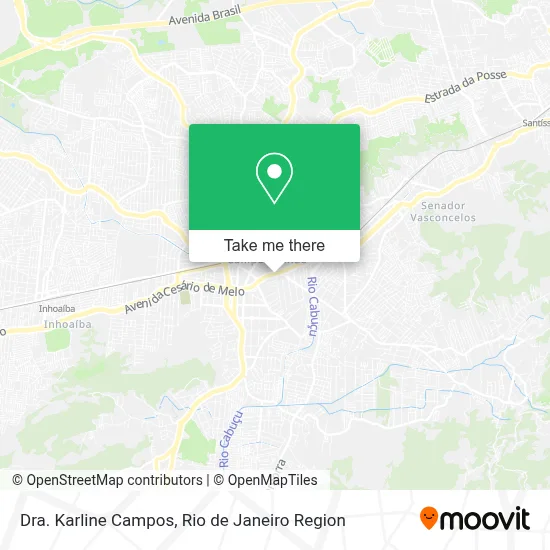 Dra. Karline Campos map