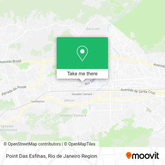 Point Das Esfihas map