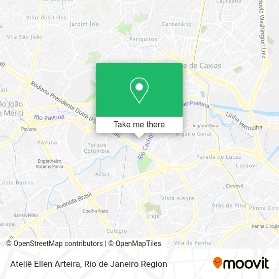 Ateliê Ellen Arteira map
