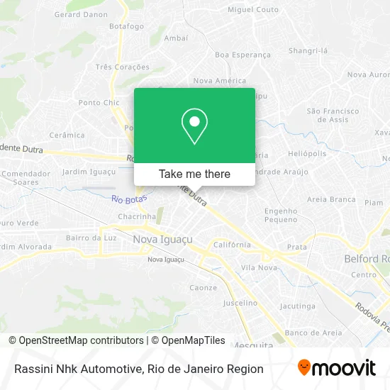 Rassini Nhk Automotive map