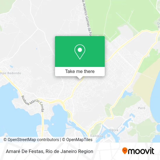 Amaré De Festas map